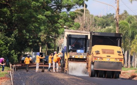 Prefeitura começa pavimentação das últimas ruas sem asfalto no Parque Alvorada