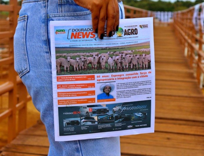 Dourados News distribui edição especial impressa durante a 60ª Expoagro
