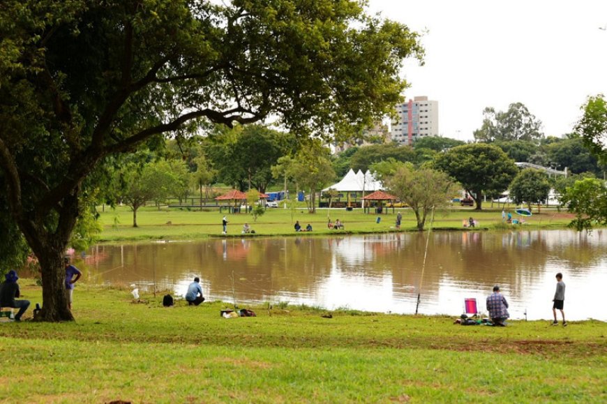 Prefeitura de Dourados Libera Pesca no Parque Antenor Martins no Dia do Trabalho