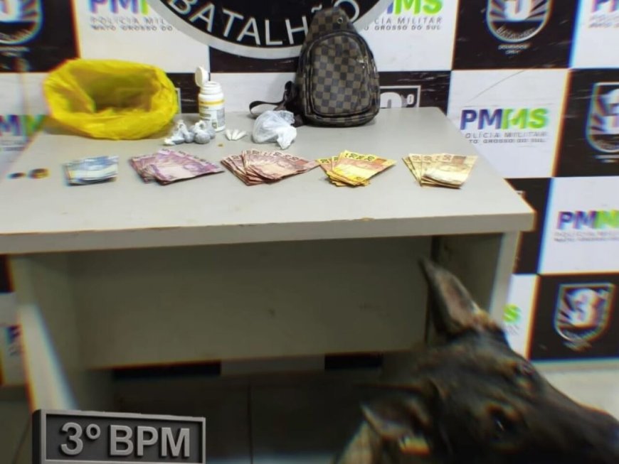 Evadido do Semiaberto é Flagrado em 'Boca de Fumo' em Dourados