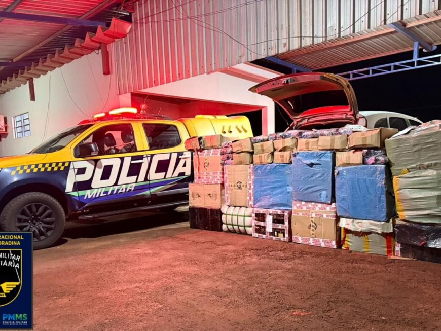 Apreensão Recorde: Mais de R$ 500 Mil em Mercadorias Ilegais Apreendidos em Rodovias