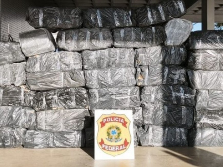 Mais de 1t de maconha é apreendida em SP após sair de Mato Grosso do Sul