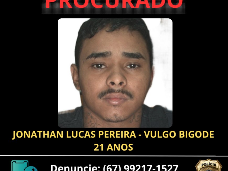 Procurado por Homicídio e Tentativas de Assassinato é Alvo de Buscas