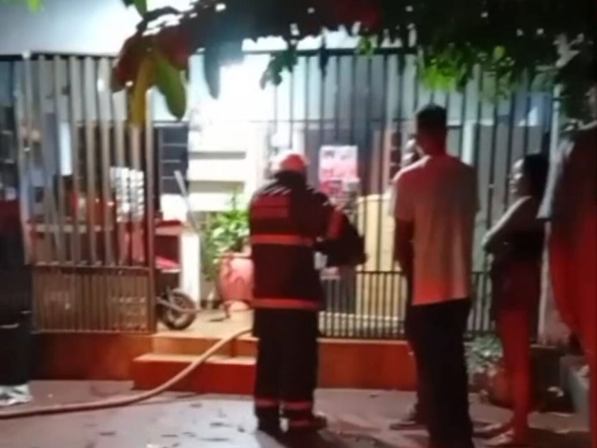 Homem é preso em flagrante após atear fogo na própria casa em Dourados