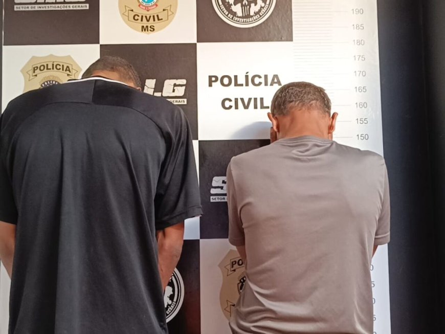 Dupla foragida é presa por roubo a entregadores de pizza em Dourados