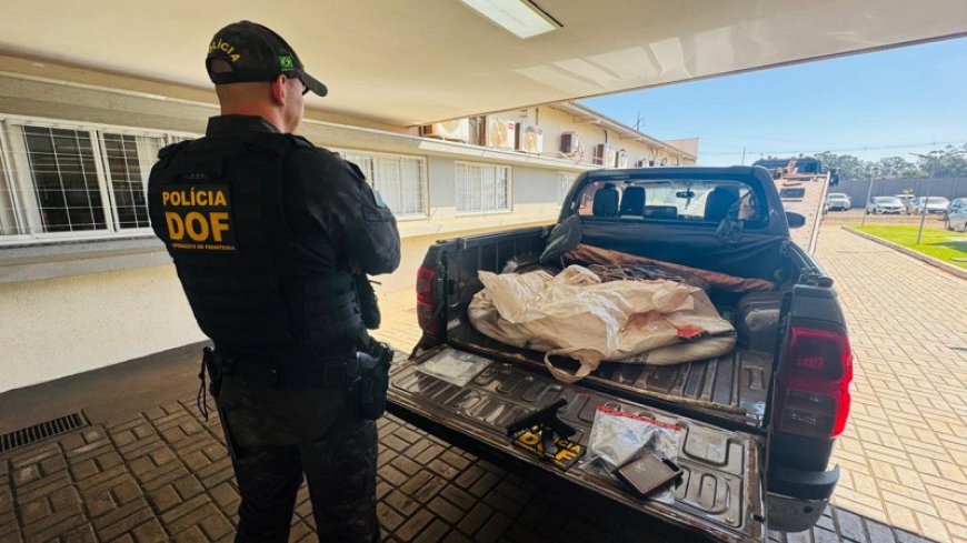 Homem morre em confronto após furtar Hilux na fronteira