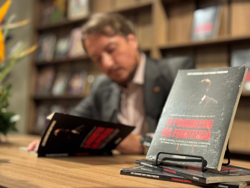 "O Promotor da Fronteira": lançamento de livro reúne autoridades em Dourados