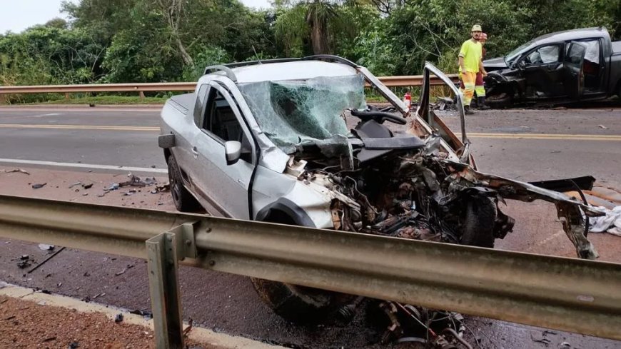 Jovem de 20 anos morre em colisão frontal na BR-163