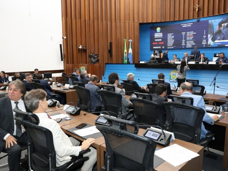Três Projetos Estão Previstos para a Sessão Desta Terça na Assembleia