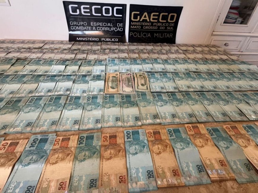 MPMS deflagra Operação Buraco Sem Fim e apreende quase R$ 500 mil em Campo Grande