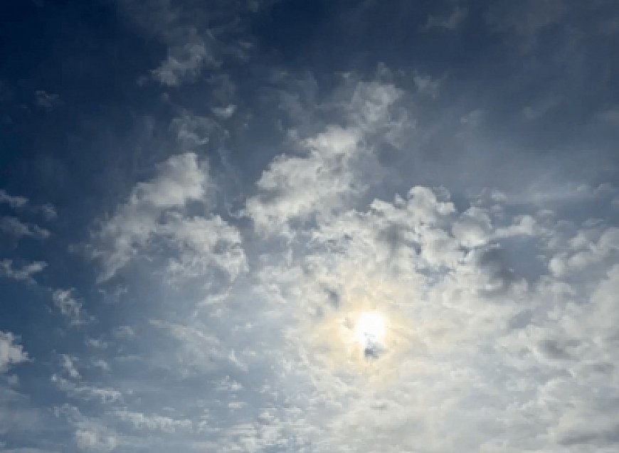 Dia começa com sol entre nuves e previsão indica chuva à tarde em Dourados