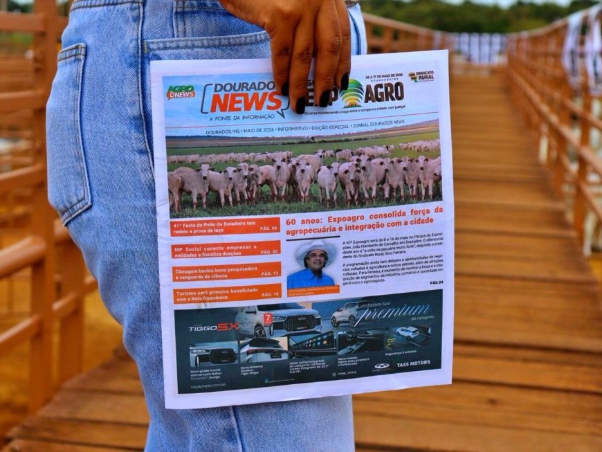 Dourados News distribui edição especial impressa durante a 60ª Expoagro