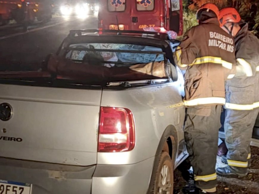 Tragédia na MS-276: Morador de Dourados Morre em Colisão