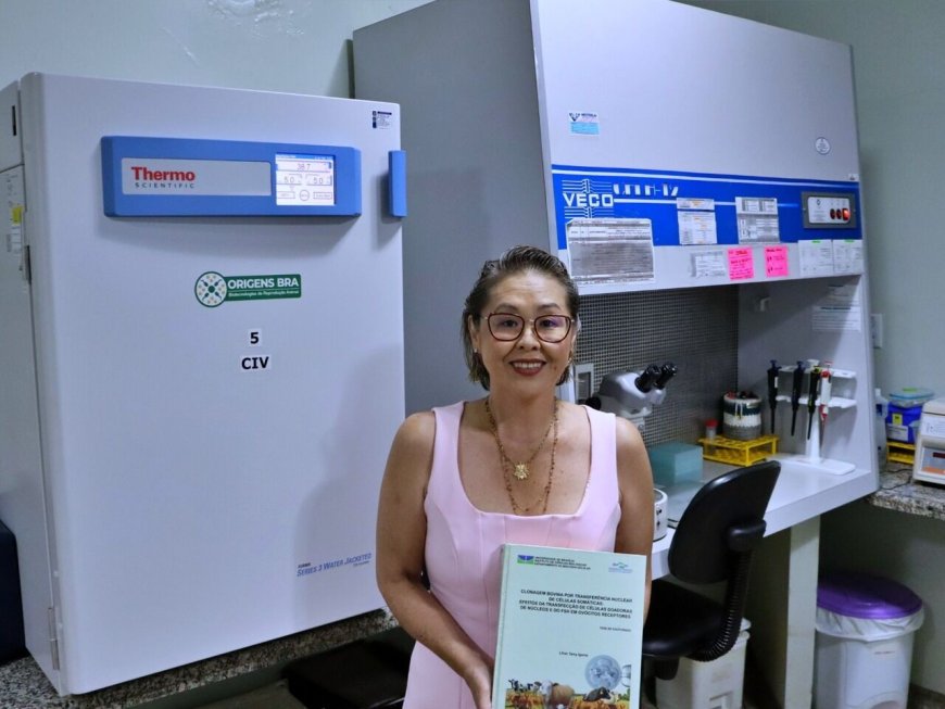 Lilian redesenhou o futuro da pecuária com primeiros clones do Brasil