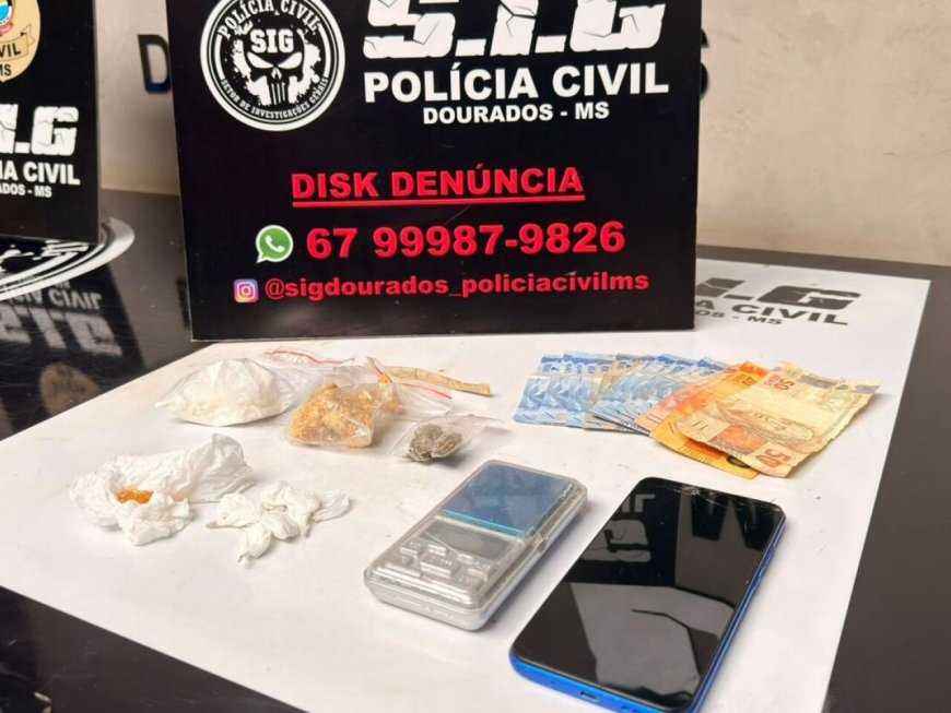 Polícia Civil Desmantela 'Bocas de Fumo' em Dourados