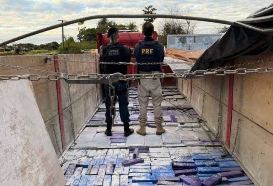 Megaofensiva contra o tráfico apreende quase 6 toneladas de maconha