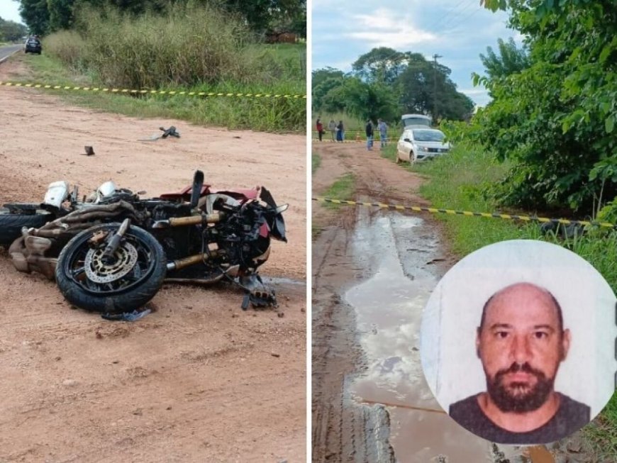 Homem morre após acidente entre carro e moto em Dourados