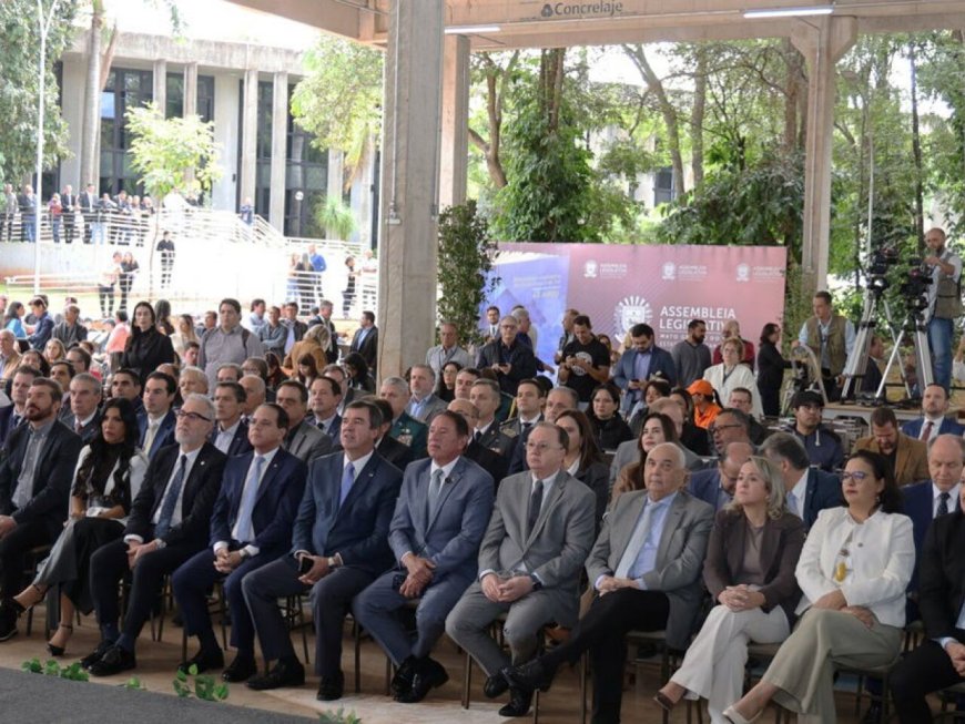 Assembleia Legislativa de Mato Grosso do Sul Inaugura Estacionamento Vertical Sustentável