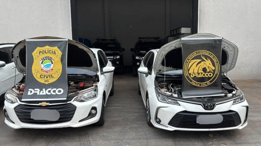 Dracco intercepta carros suspeitos e prende dupla que atuaria na fronteira de MS