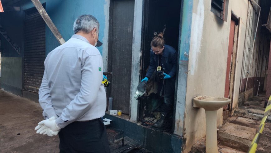 Homem morre queimado em incêndio suspeito em bar do Jardim Itália