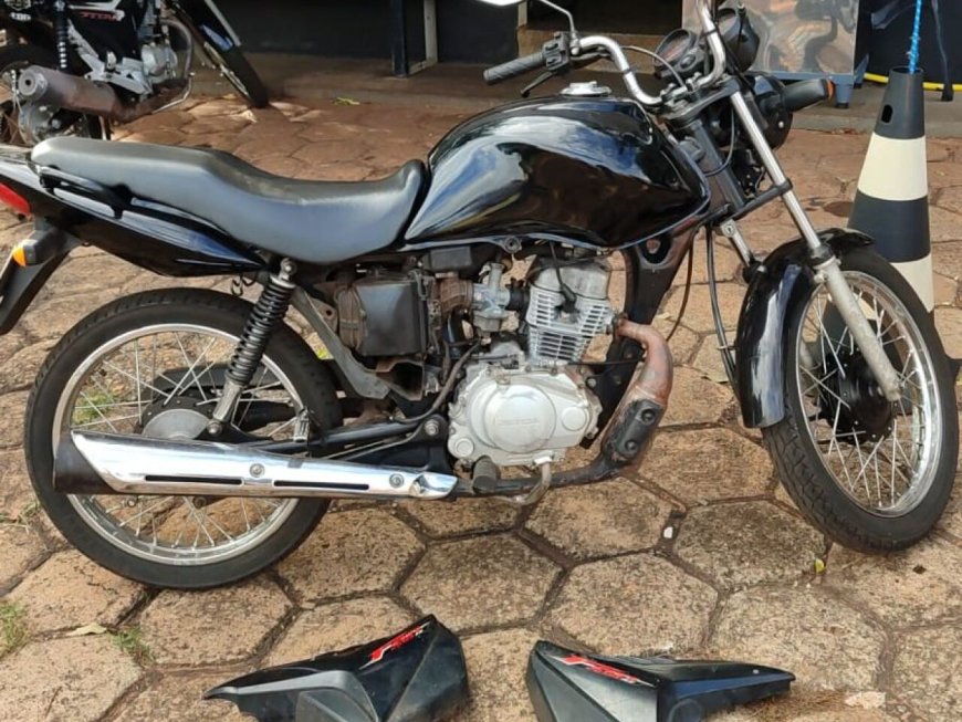 Casal é preso após monitoramento da polícia sobre sequência de furtos de motos