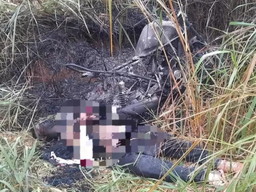 Corpo de Homem Encontrado Carbonizado e Amarrado em Área Rural do Paraguai