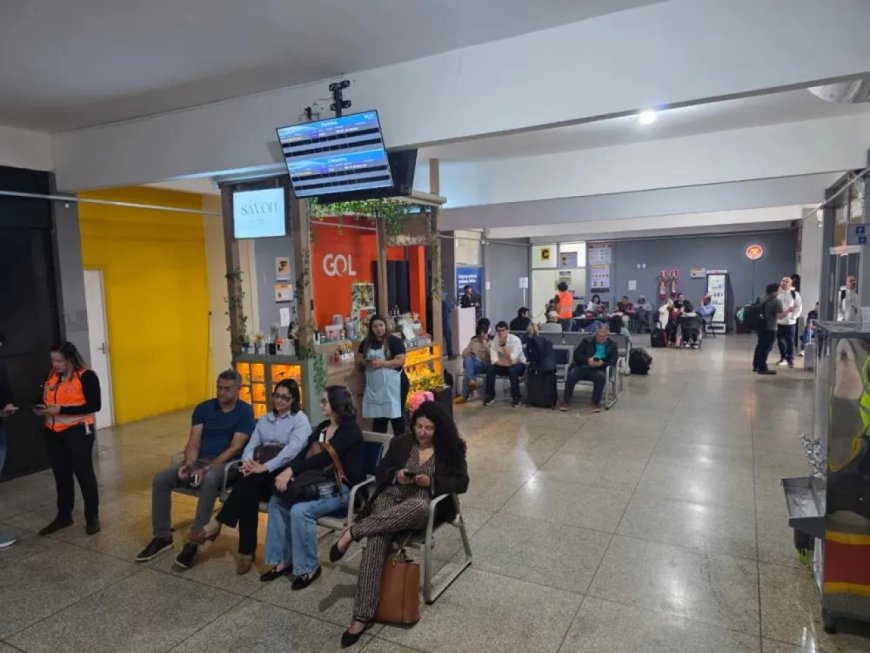 Voo Desviado devido à Neblina em Dourados Retorna ao Aeroporto