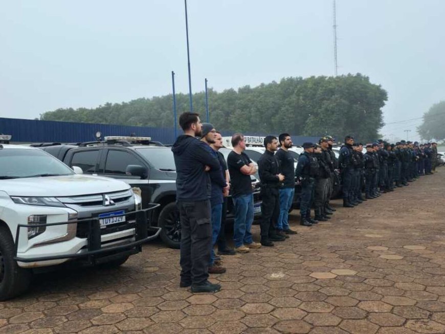 Operação Integrar - Sul Fronteira: Forças Estaduais e Federais Unem Forças para Combater o Crime Organizado