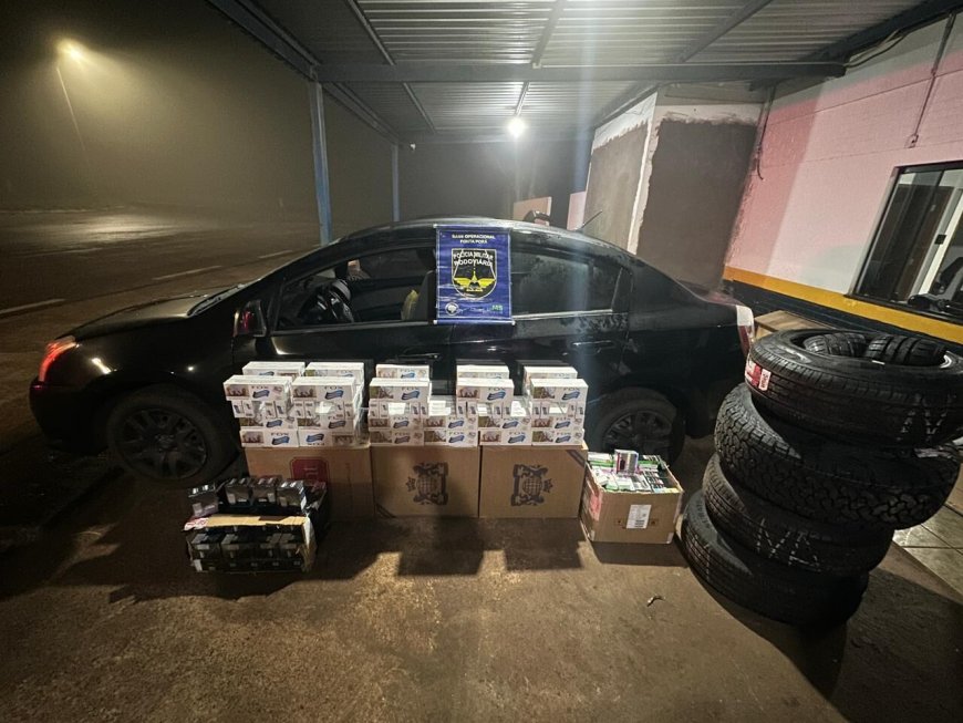 Veículos com mercadorias do Paraguai avaliadas em R$ 223 mil são apreendidos na MS-164