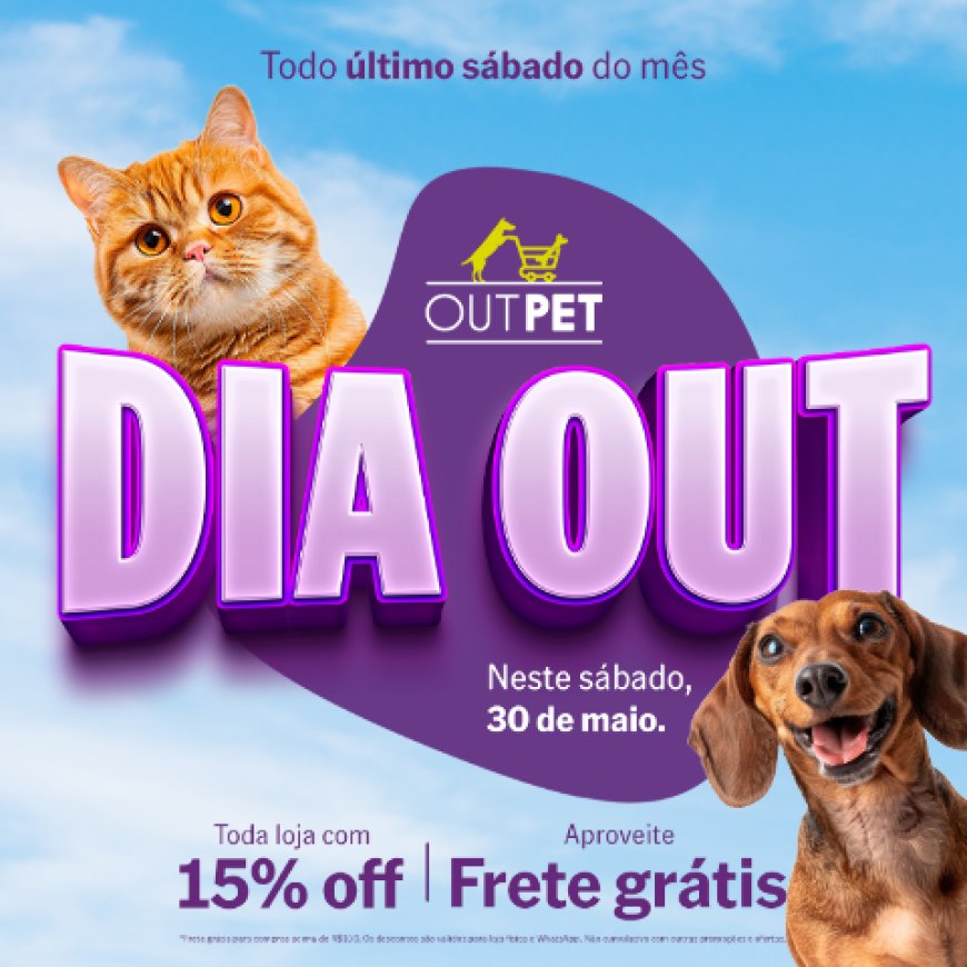 Dia Out no Outpet: Descontos e Ofertas Especiais para Seu Pet