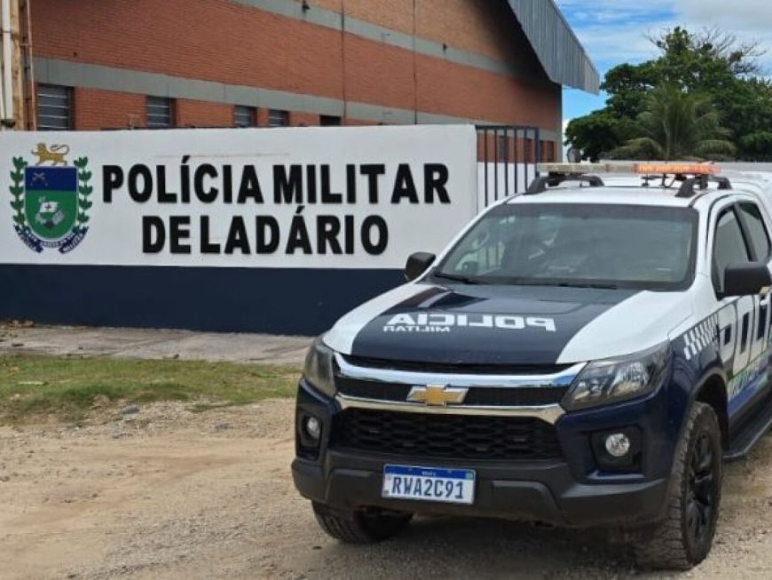 Mulher é atacada com garrafa quebrada e suspeito é preso após tentativa de fuga