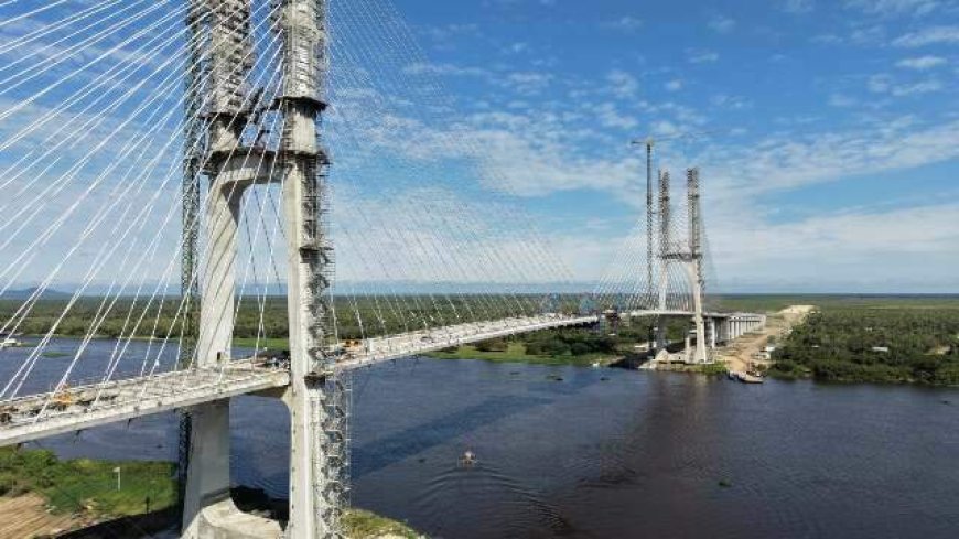 Junção entre Brasil e Paraguai na Ponte da Bioceânica deve ocorrer em junho