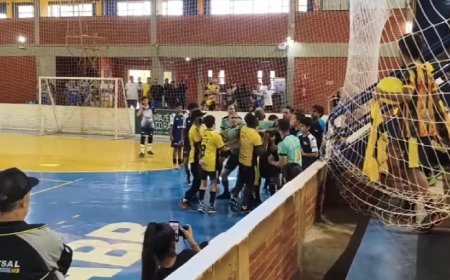 Briga entre adultos interrompe final do Sub-13 e mancha decisão em Dourados