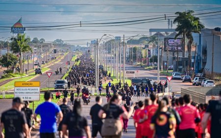 Corrida Águia da Fronteira reúne milhares de pessoas em comemoração aos 39 anos do DOF