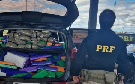 Casal é Preso por Tráfico de Drogas com Crianças no Veículo em Mato Grosso do Sul