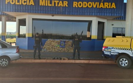Motorista Abandona Veículo Carregado com Mais de 500 Quilos de Drogas e Foge