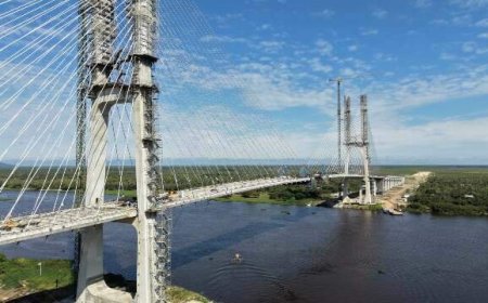 Ponte da Bioceânica entre Brasil e Paraguai deve ser concluída em junho