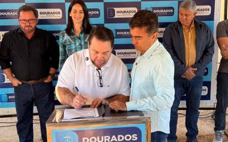 Com R$ 3 milhões, obra de recapeamento é lançada no 4º Plano de Dourados
