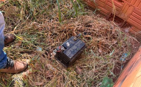 Polícia Civil de Batayporã Localiza Baterias Furtadas e Identifica Autor