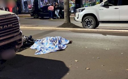 Homem morre após colidir moto contra caminhão em Deodápolis