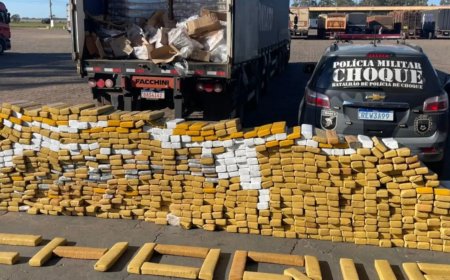 Motorista Flagrado com Uma Tonelada de Maconha Continuará Preso