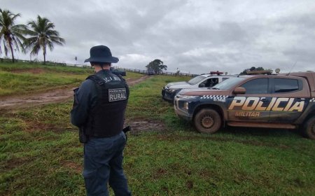 PM Reforça Presença em Fazenda Após Ocupação Violenta