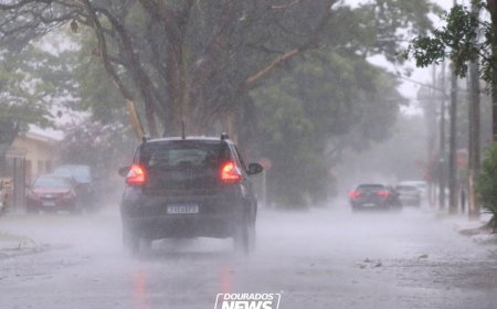 Inmet emite alerta de tempestade para Dourados nesta sexta-feira