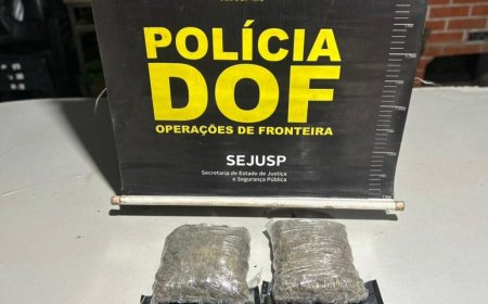 Homem é preso transportando skunk e haxixe na fronteira