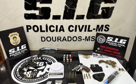 Três suspeitos de integrar organização criminosa são presos em Dourados