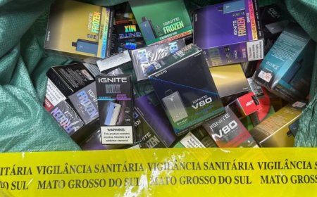 Vigilância Sanitária Apreende Mais de 2 Mil Canetas Emagrecedoras e Vapes em Transportadora
