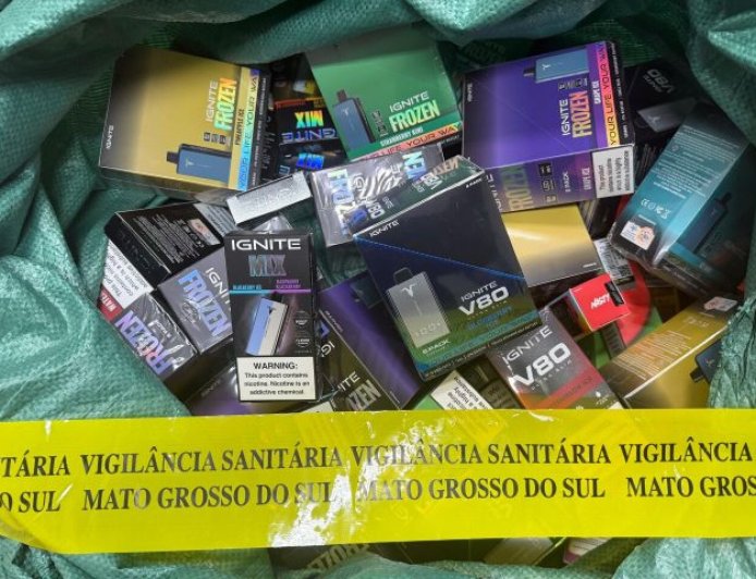 Vigilância Sanitária Apreende Mais de 2 Mil Canetas Emagrecedoras e Vapes em Transportadora