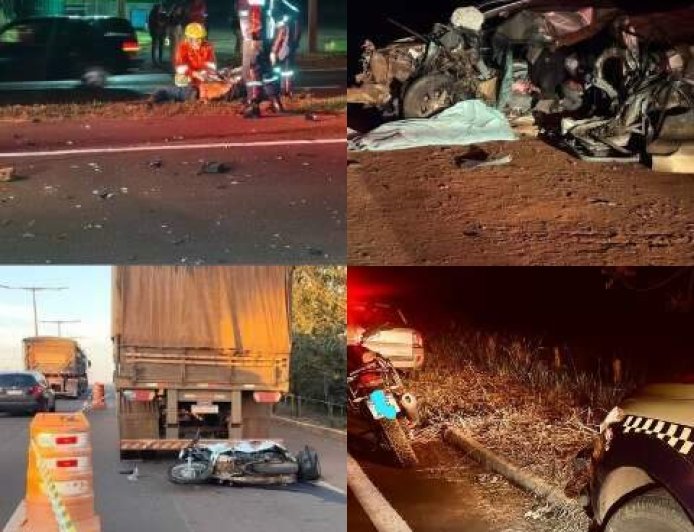 Quatro Mortos em Acidentes nas Rodovias de Mato Grosso do Sul