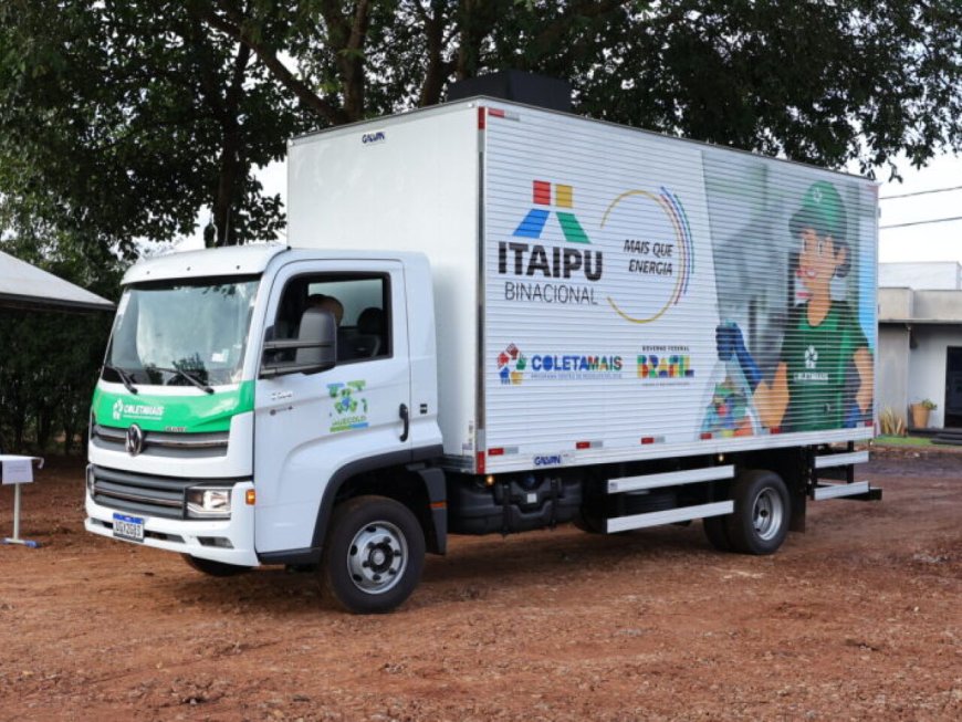 Agecold Recebe Equipamentos para Ampliar Coleta Seletiva em Dourados