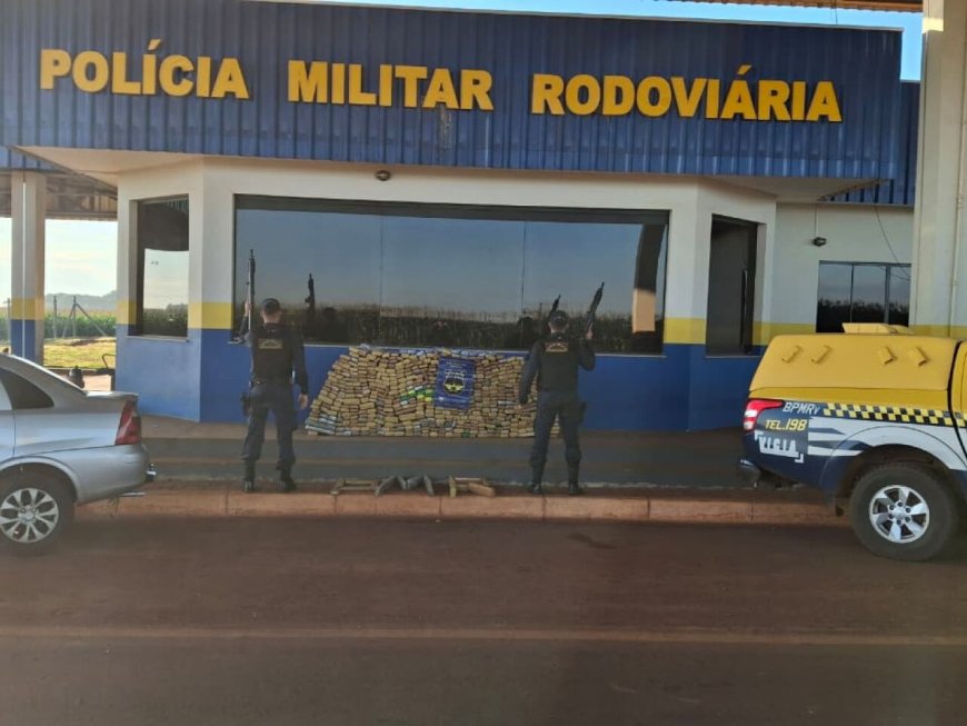Motorista Abandona Veículo Carregado com Mais de 500 Quilos de Drogas e Foge